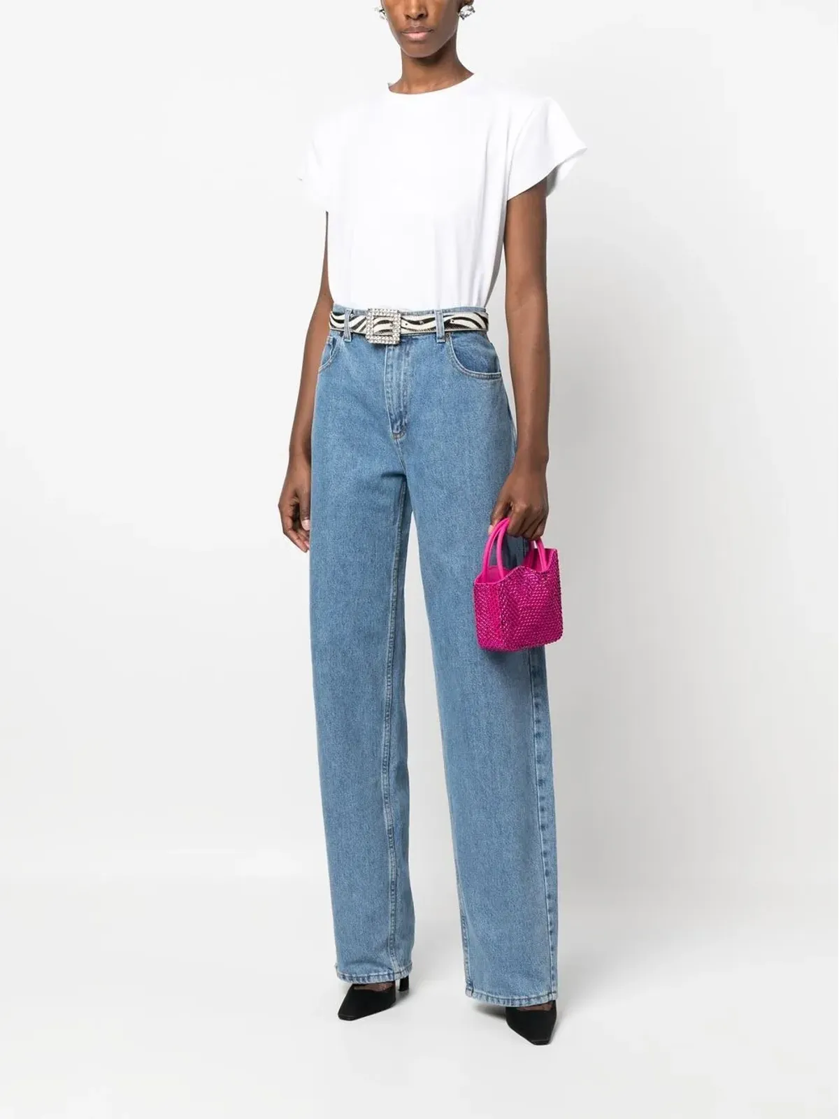 Le Silla Gilda embellished mini bag - Pink - 画像2