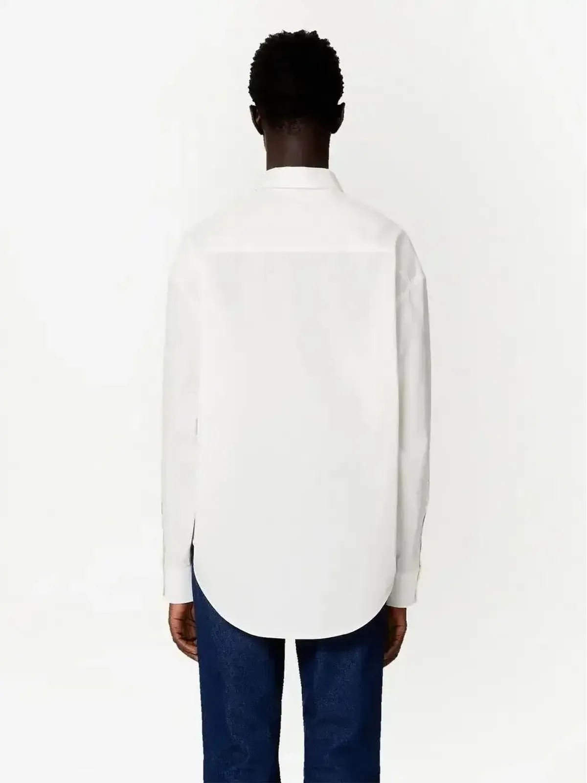 AMI Paris classic button-up shirt - White - 画像5