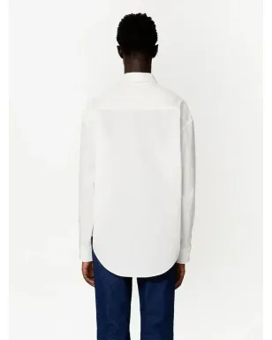 AMI Paris classic button-up shirt - White - サムネイル5