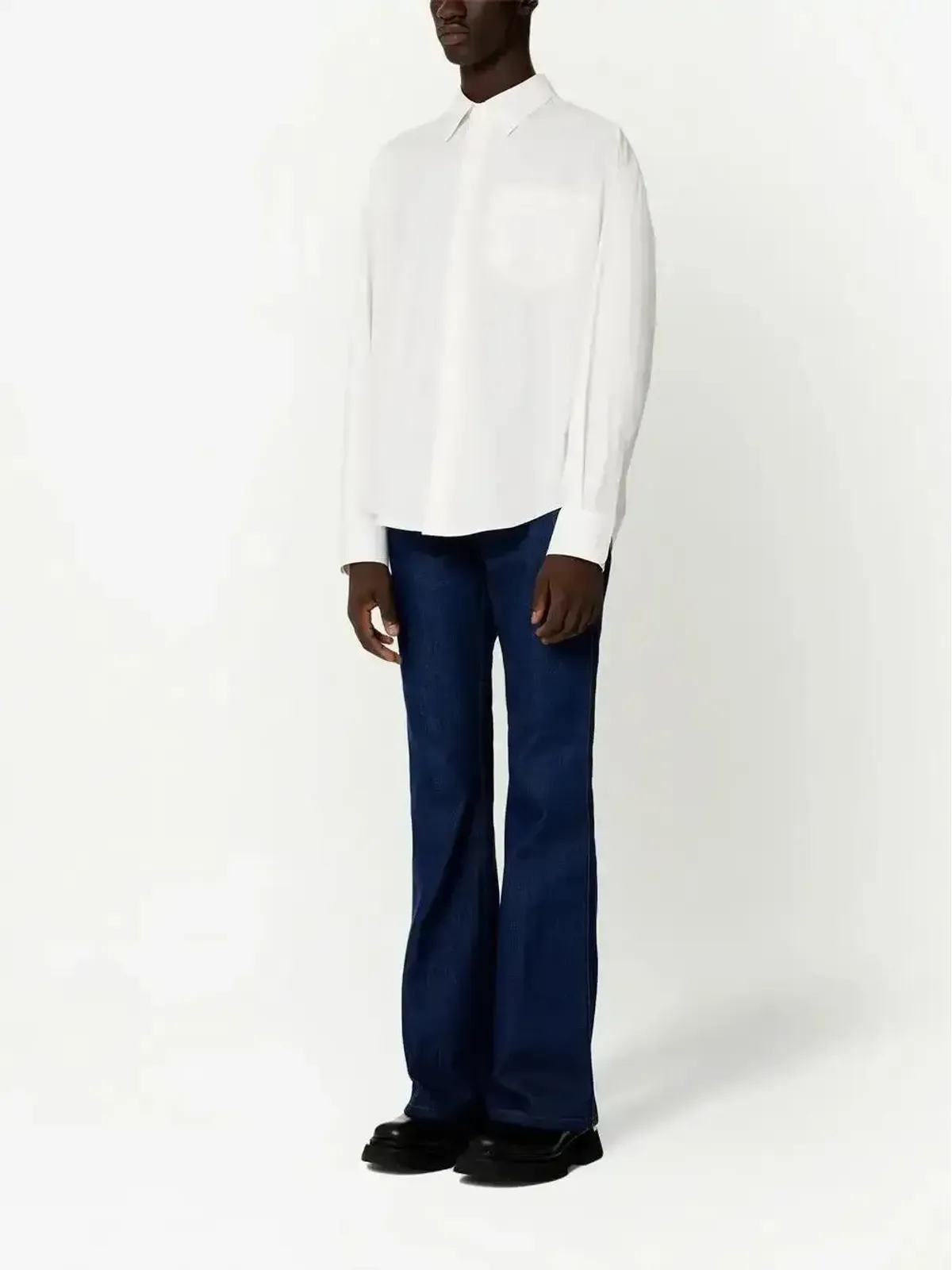AMI Paris classic button-up shirt - White - 画像2