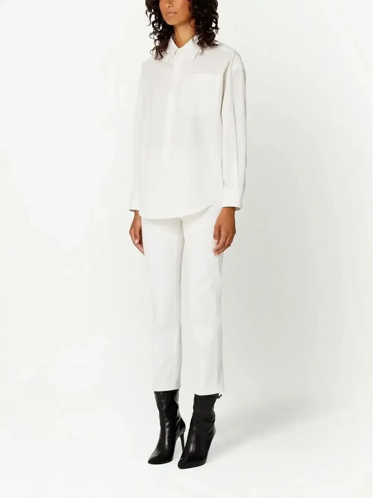 AMI Paris classic button-up shirt - White - 画像3