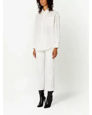 AMI Paris classic button-up shirt - White - サムネイル3