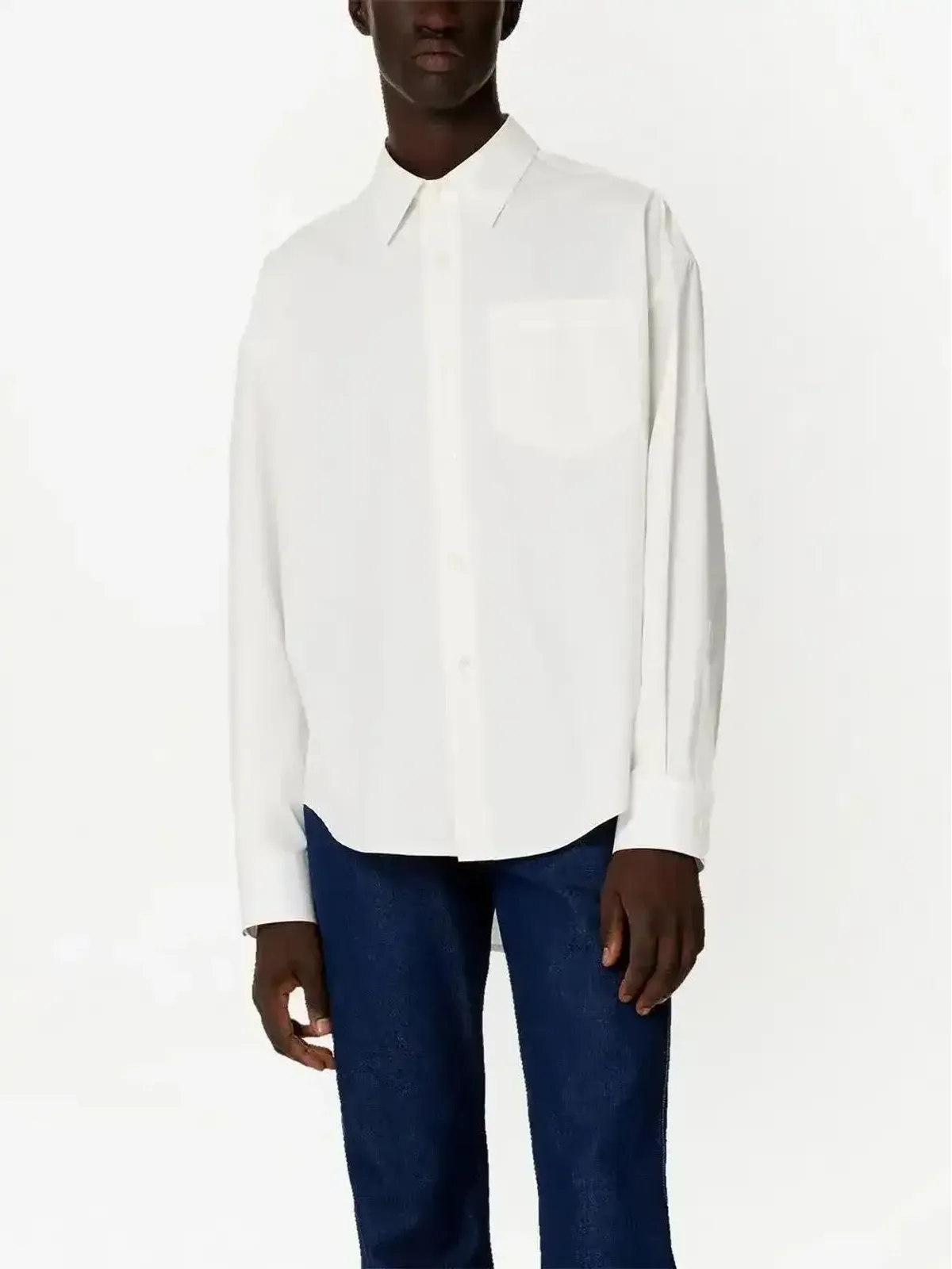 AMI Paris classic button-up shirt - White - 画像4