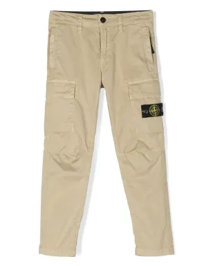 Stone Island Junior コンパスモチーフカーゴパンツ - サムネイル1