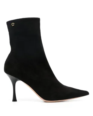 Gianvito Rossi Dunn スエードブーツ - サムネイル1