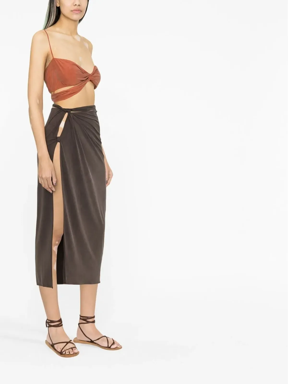 Jacquemus Le Bandeau アシンメトリックトップ - 画像3