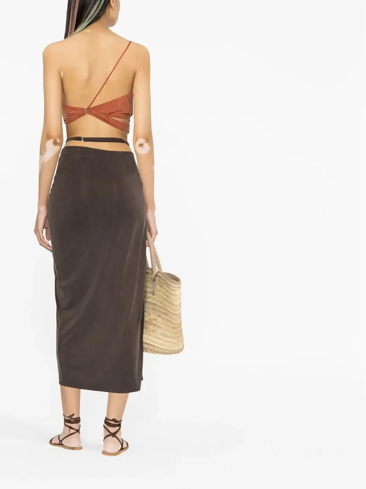 Jacquemus Le Bandeau アシンメトリックトップ - 画像4