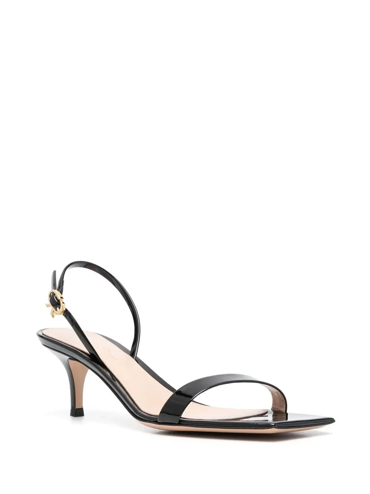 Gianvito Rossi リボン55mmキトンヒールサンダル - 画像2