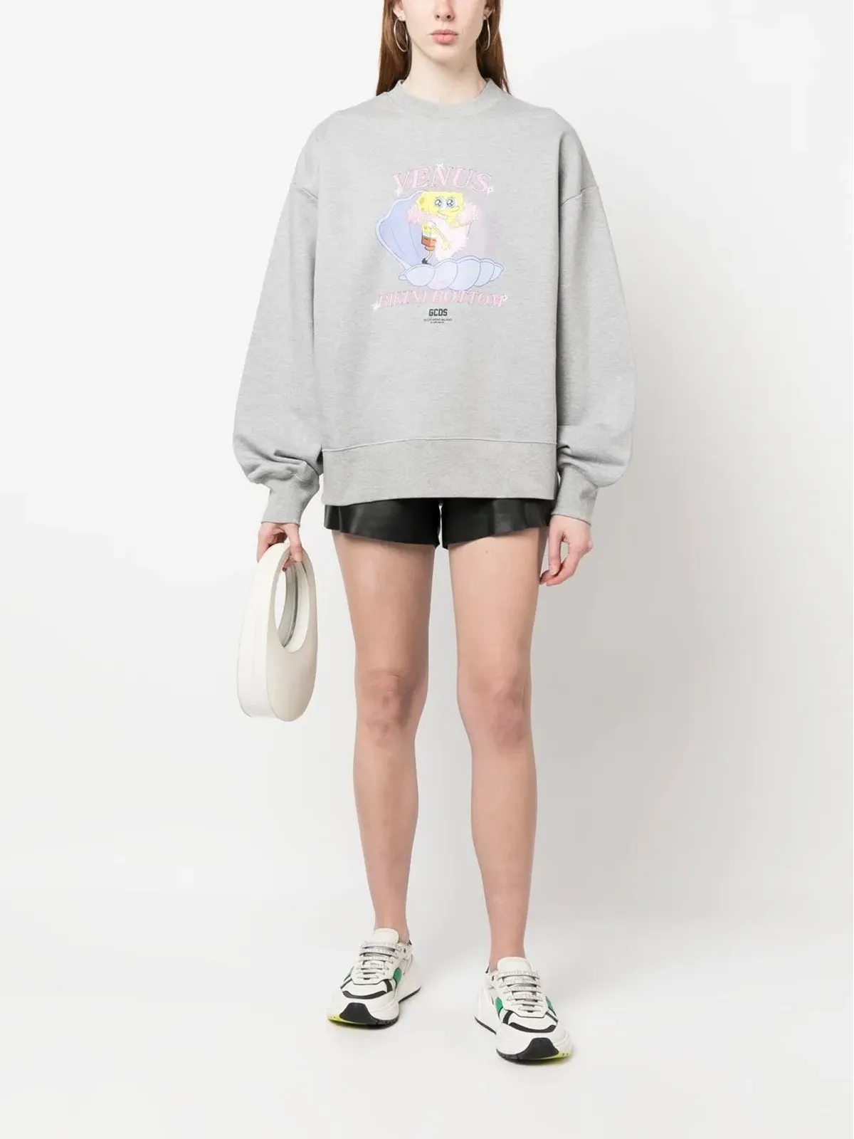 GCDS sponge bob-print sweatshirt - Grey - 画像2