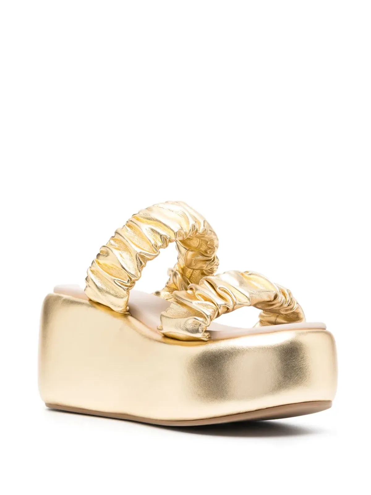 Le Silla Aiko sandals - Gold - 画像2