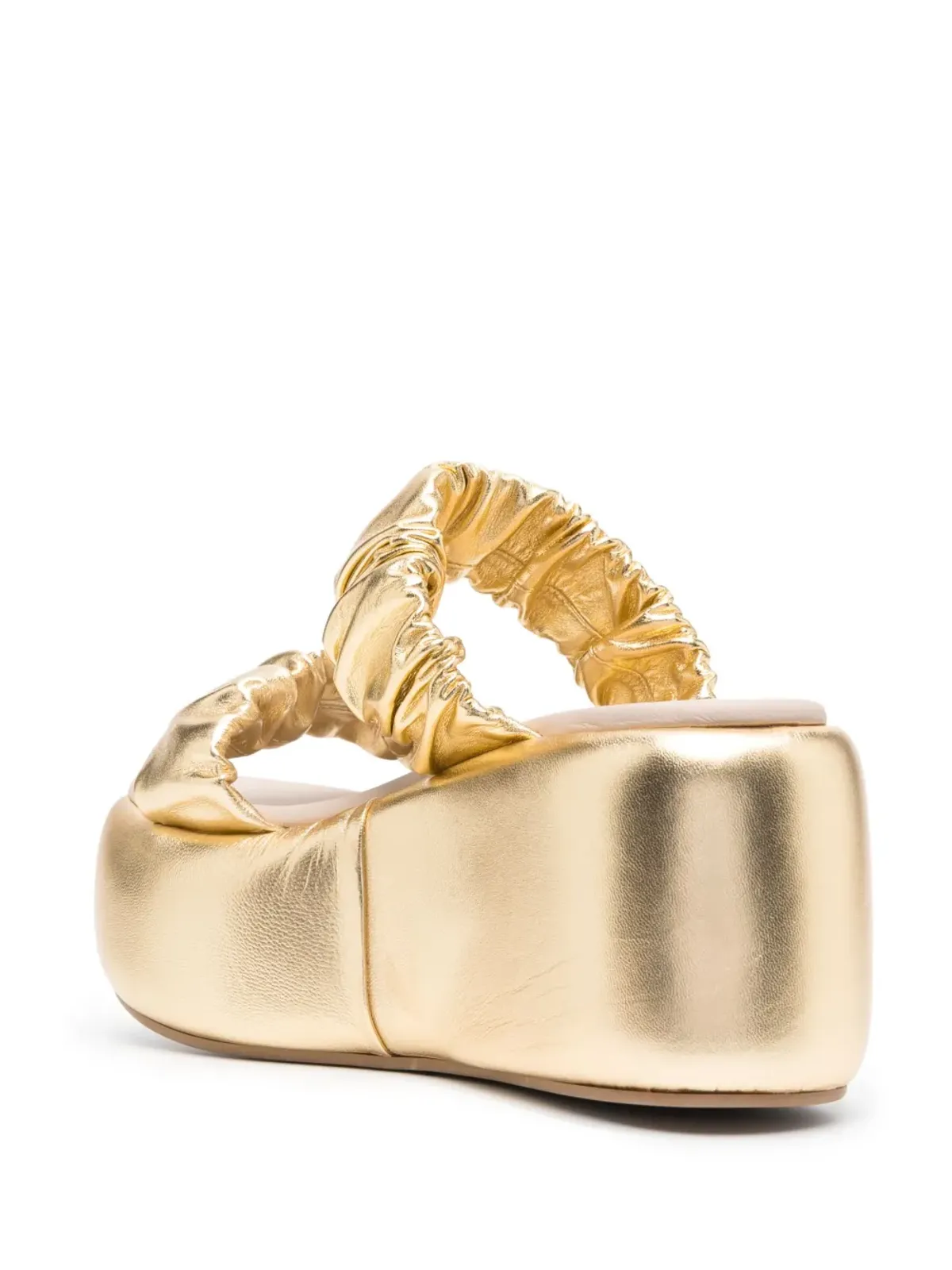 Le Silla Aiko sandals - Gold - 画像3