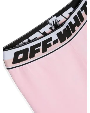 Off-White Kids ロゴ入りウエストバンド レギンス - サムネイル3