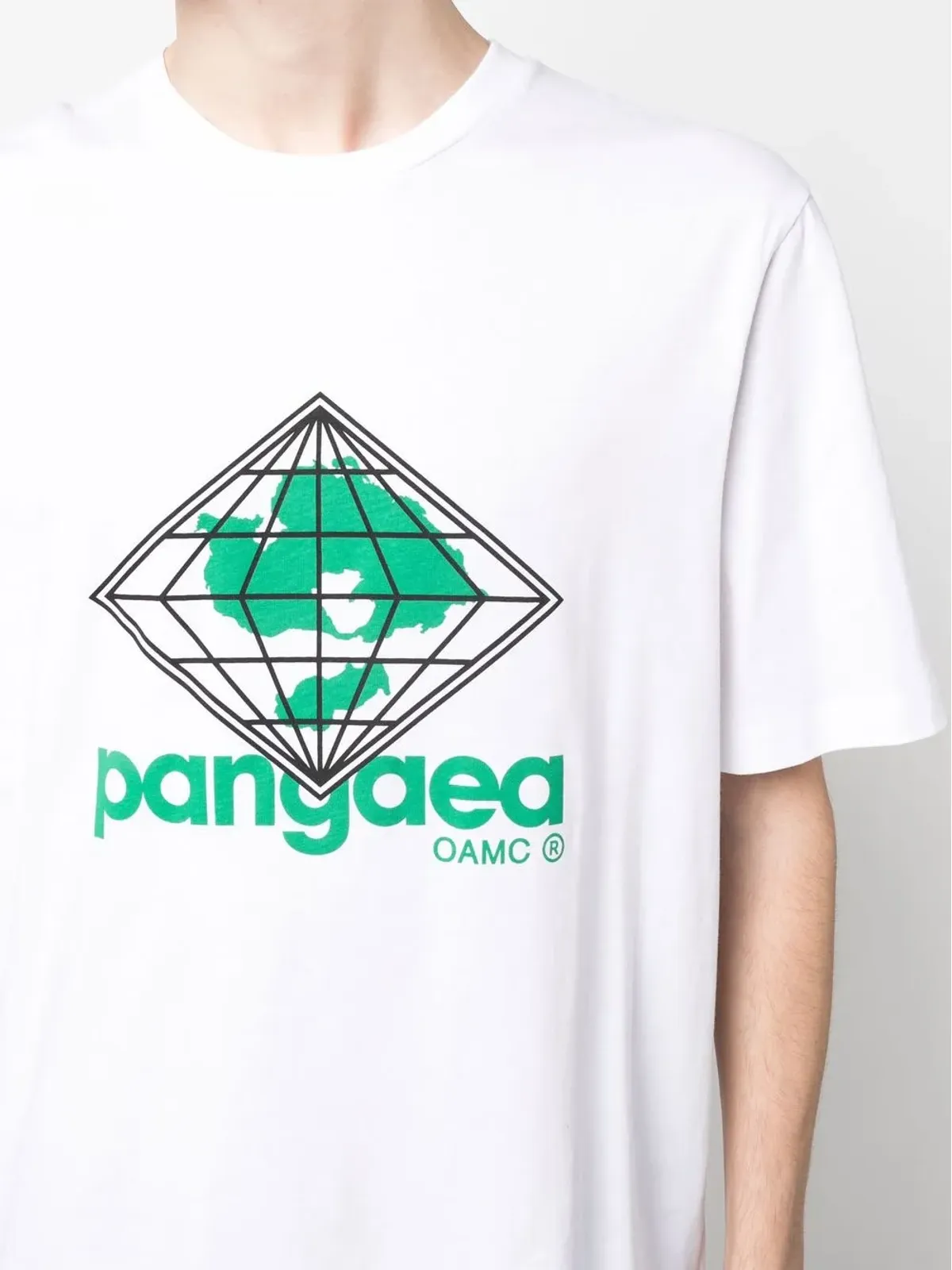 OAMC ロゴプリント 半袖Tシャツ - ホワイト - 画像5