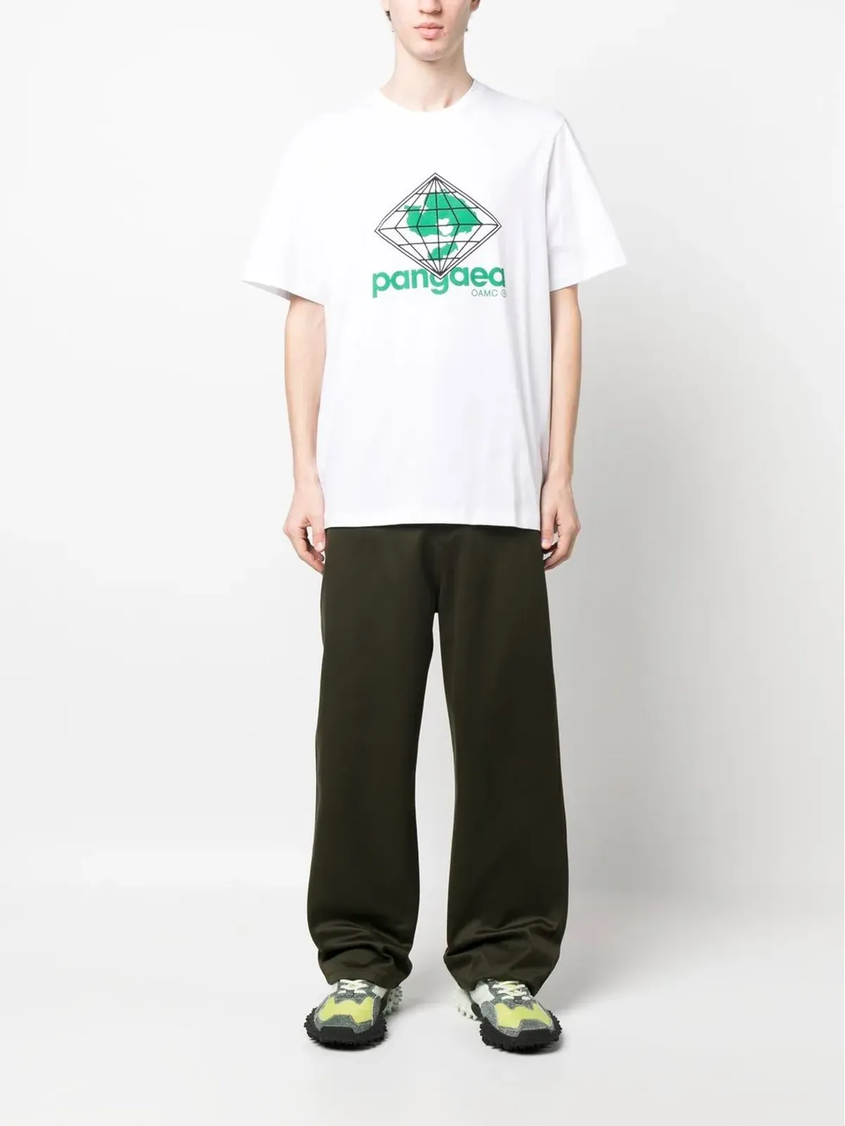 OAMC ロゴプリント 半袖Tシャツ - ホワイト - 画像2