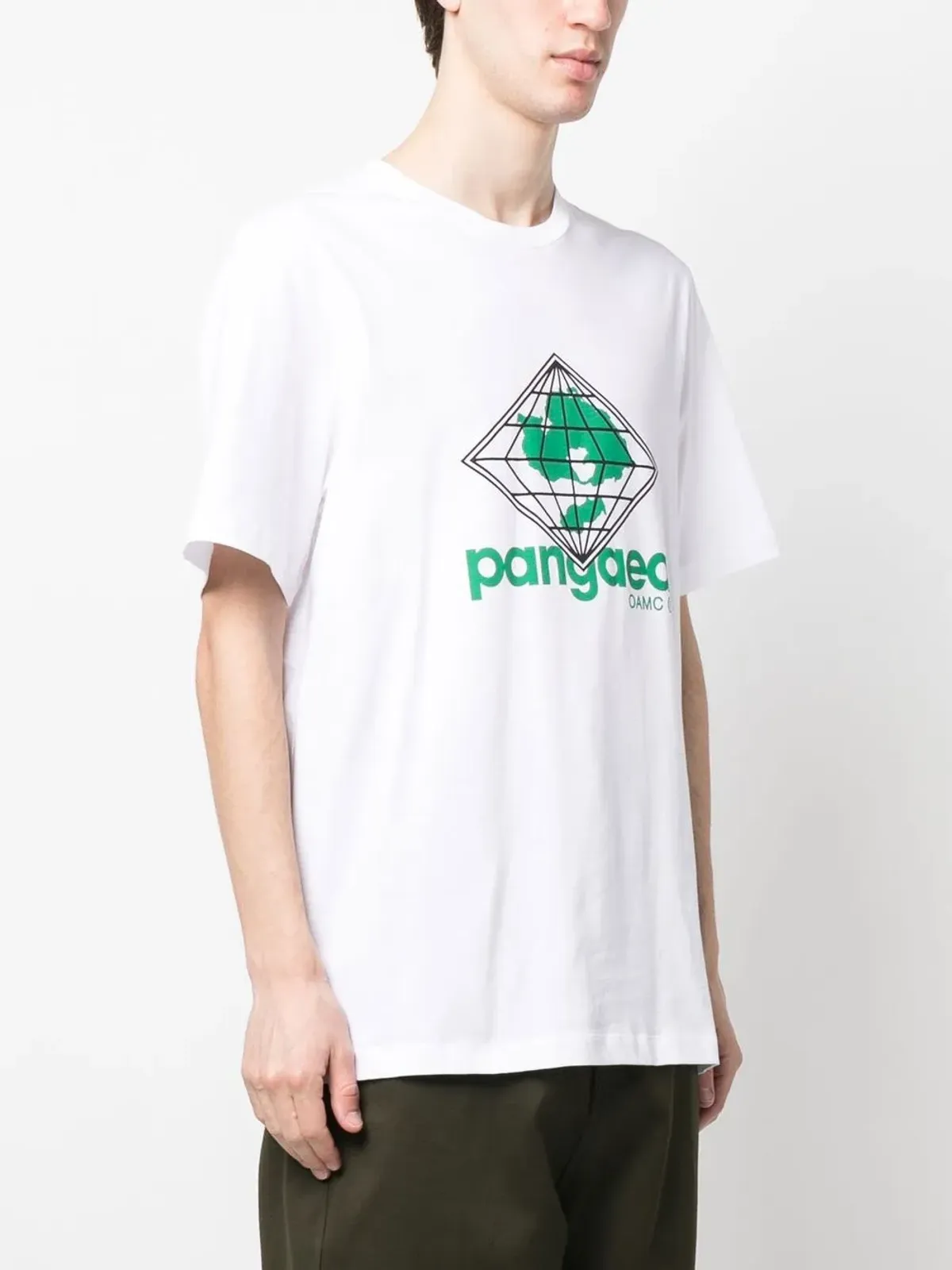 OAMC ロゴプリント 半袖Tシャツ - ホワイト - 画像3