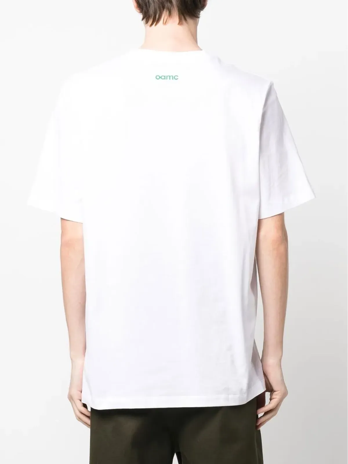 OAMC ロゴプリント 半袖Tシャツ - ホワイト - 画像4