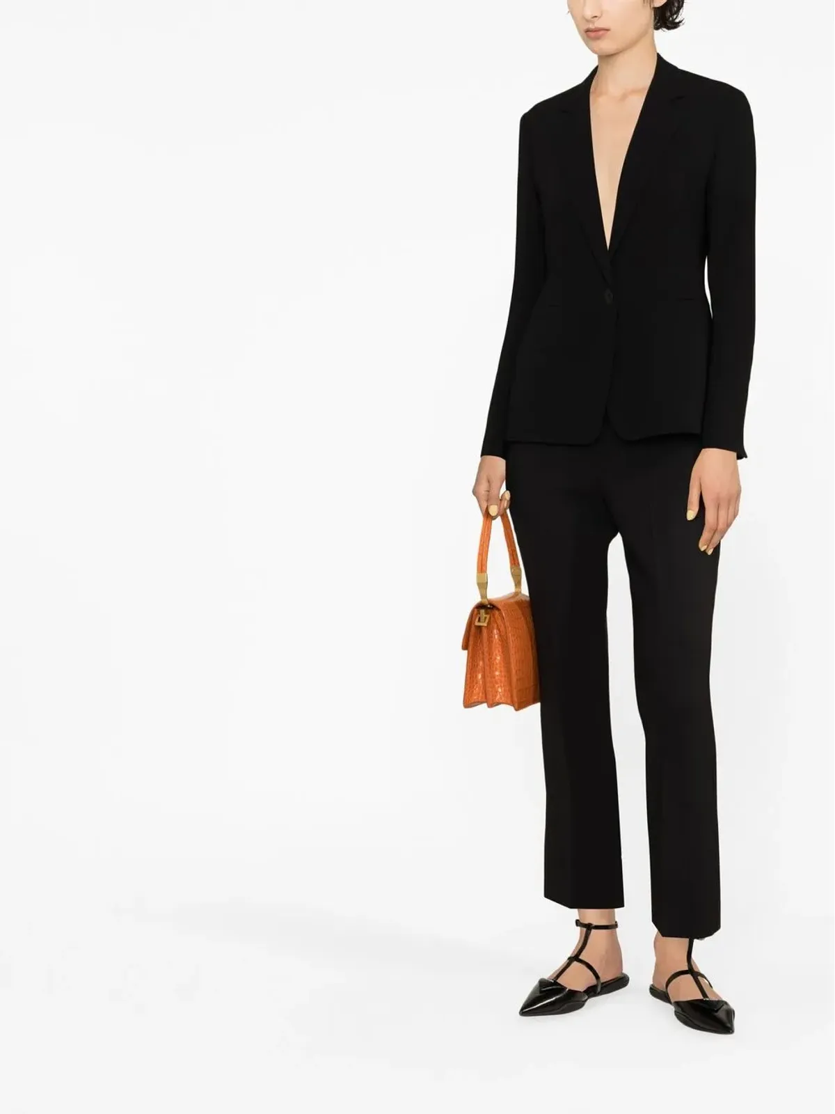 Max Mara クロップド テーラードパンツ - 画像2