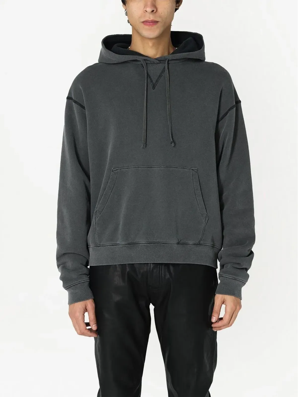 John Elliott サーマルライニング付きコットンフーディ - 画像5