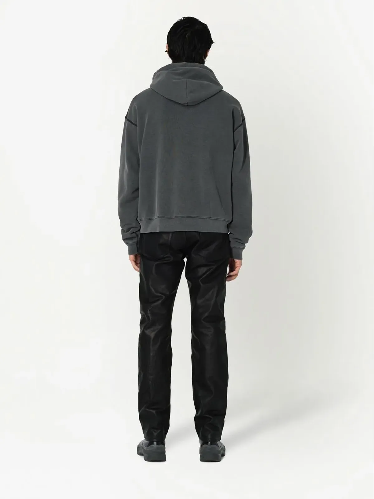 John Elliott サーマルライニング付きコットンフーディ - 画像4