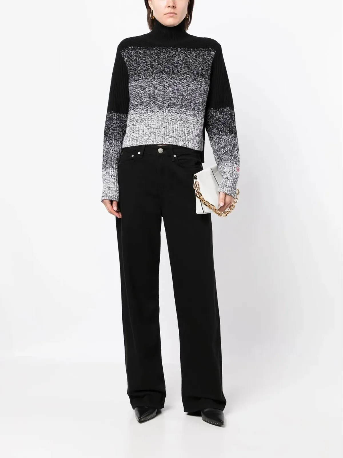 rag & bone ローガン ワイドレッグパンツ - 画像2