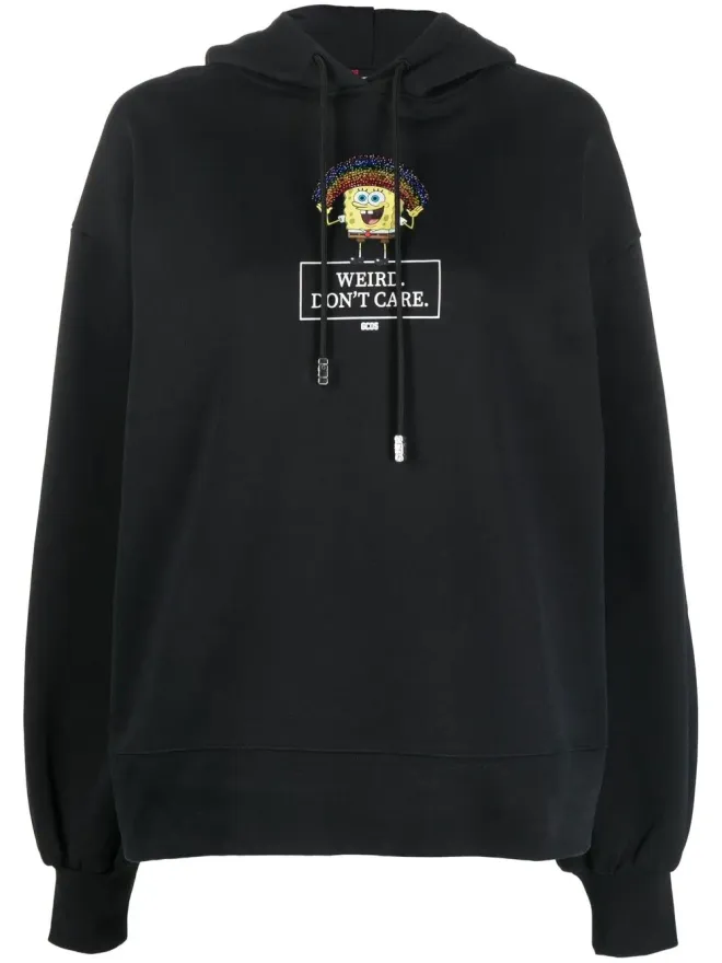 GCDS GCDS グラフィックプリント コットン フーディーの商品画像