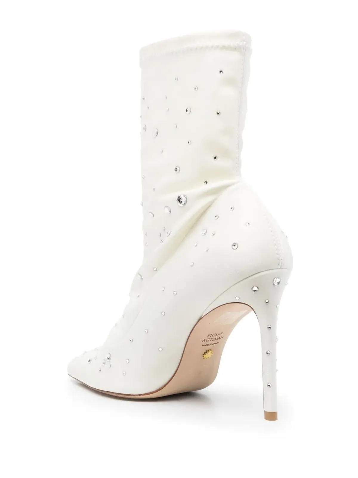 Stuart Weitzman クリスタルエンブリッシュド ブーツ - 画像3