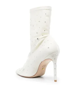 Stuart Weitzman クリスタルエンブリッシュド ブーツ - サムネイル3