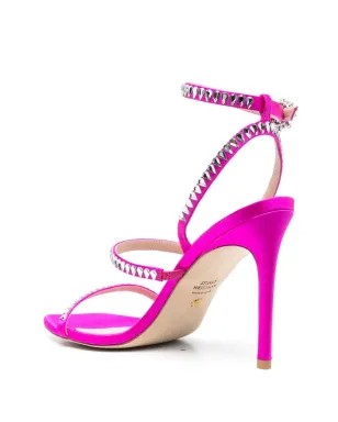 Stuart Weitzman クリスタル装飾 ピンクのパンプス - サムネイル3