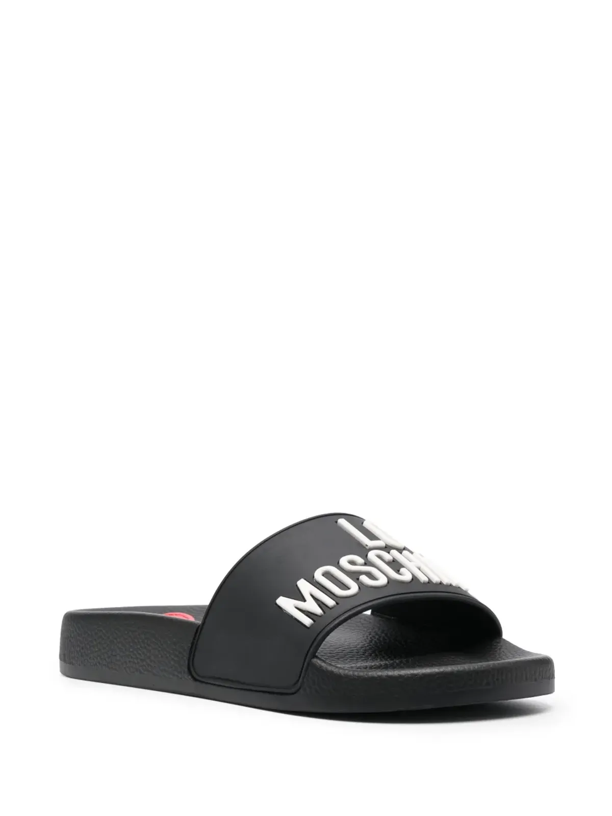 Love Moschino 3Dロゴ フラットサンダル - 画像2