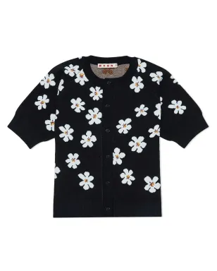 Marni Kids デイジープリントの半袖ジャンパー - サムネイル1