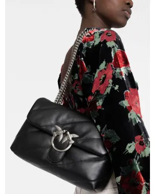 PINKO ラブクラシック・パフ ショルダーバッグ ブラック - サムネイル3