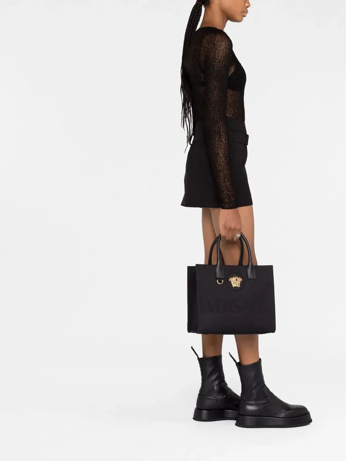 Versace La Medusa キャンバス トートバッグ - 画像2