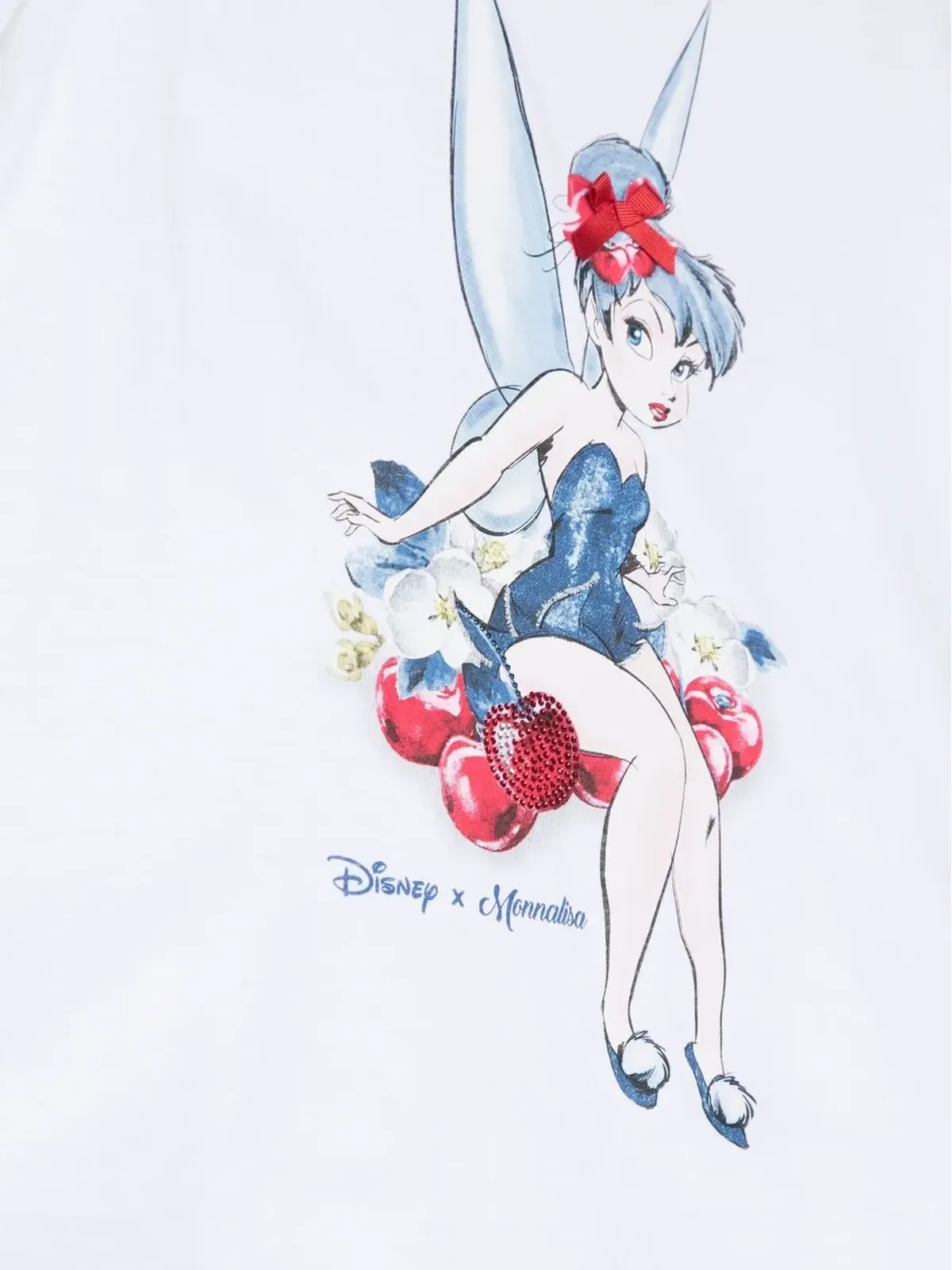 Monnalisa ディズニー ティンカーベルプリント Tシャツ - 画像3