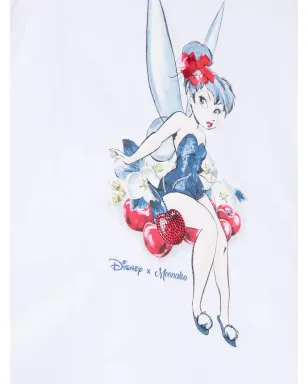 Monnalisa ディズニー ティンカーベルプリント Tシャツ - サムネイル3