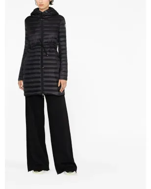 Moncler バーベル パッド入りフード付きコート - ブラック - サムネイル2