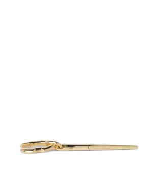 Parts of Four Deco drop-design earring - Gold - サムネイル2
