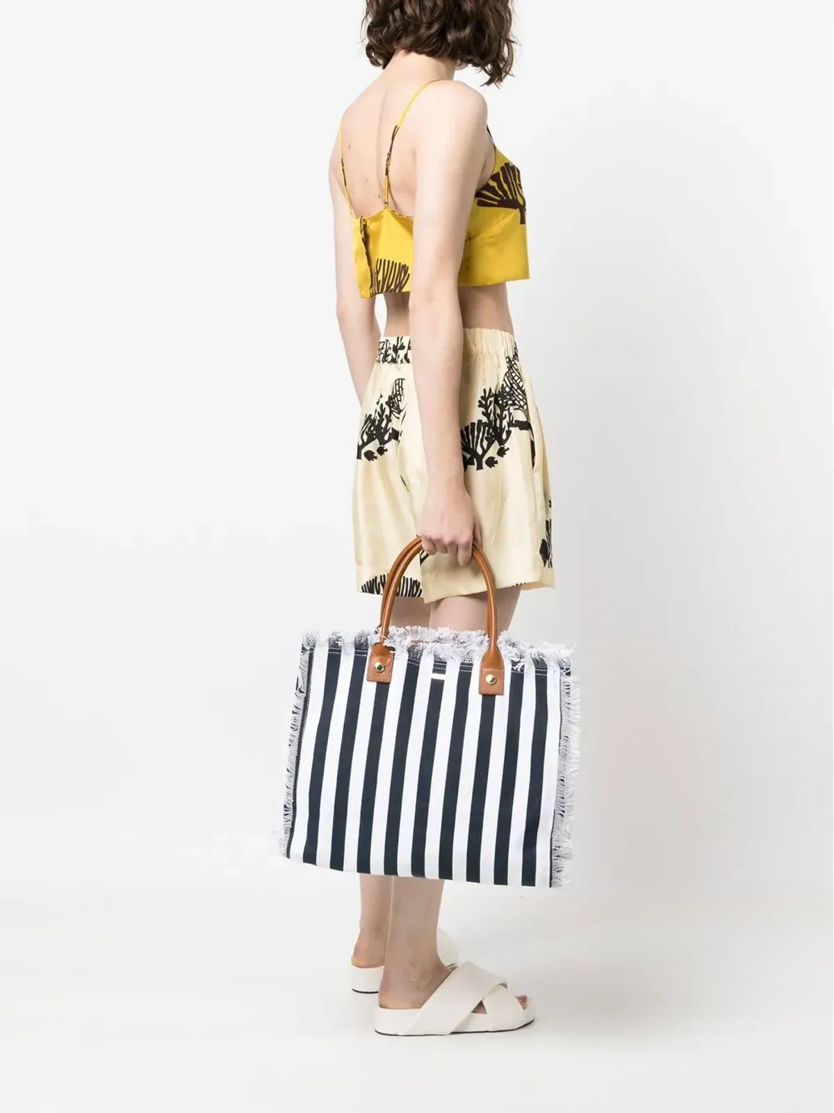 Melissa Odabash Cap Ferrat ラージトートバッグ - 画像2