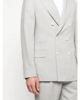 Brunello Cucinelli ダブルブレスト ツーピーススーツ - サムネイル5