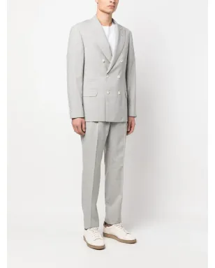 Brunello Cucinelli ダブルブレスト ツーピーススーツ - サムネイル3