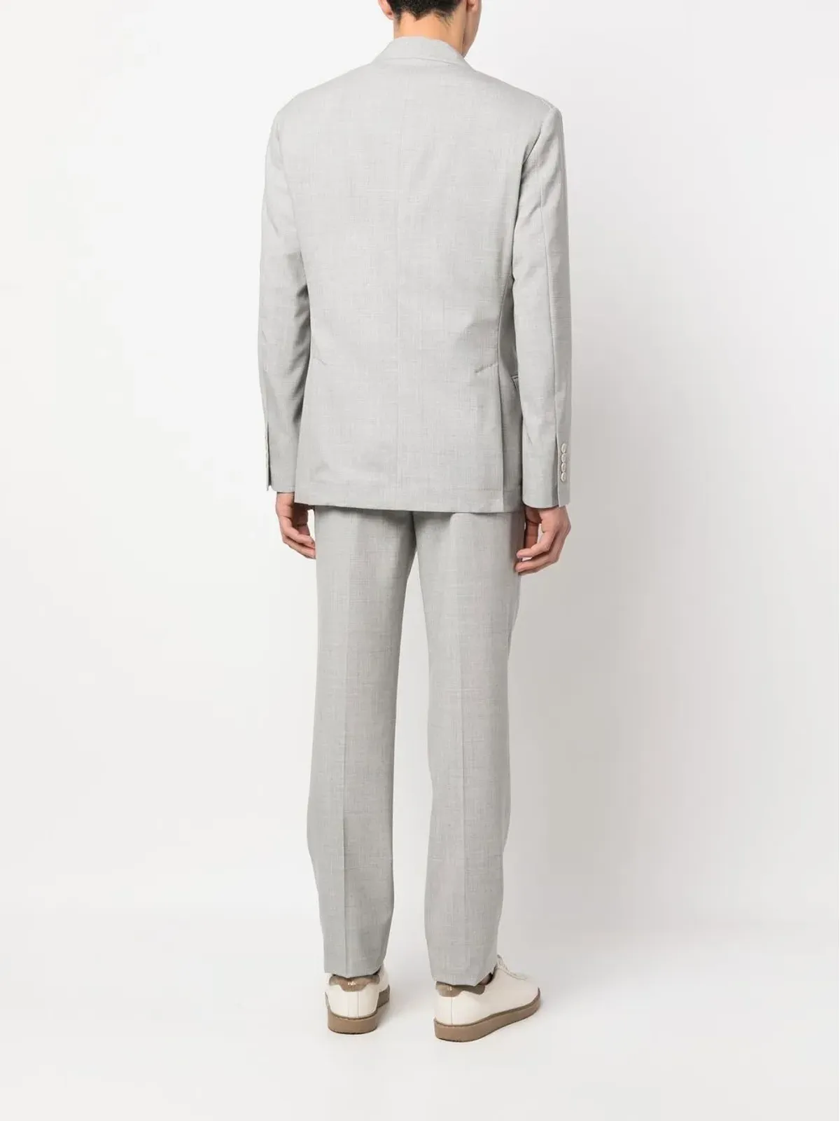 Brunello Cucinelli ダブルブレスト ツーピーススーツ - 画像4
