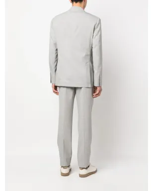 Brunello Cucinelli ダブルブレスト ツーピーススーツ - サムネイル4