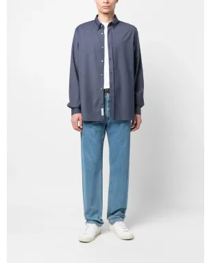 Woolrich 細チェック ヴァージンウール シャツ - サムネイル2