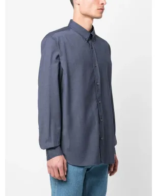 Woolrich 細チェック ヴァージンウール シャツ - サムネイル3