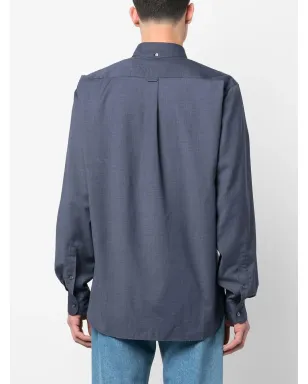 Woolrich 細チェック ヴァージンウール シャツ - サムネイル4