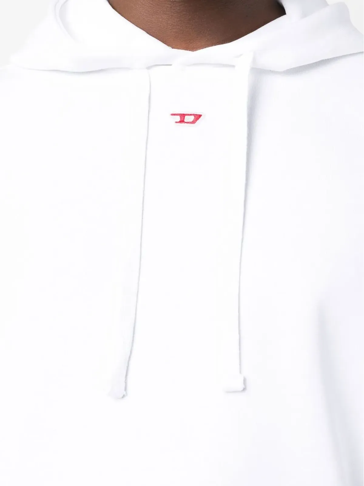 Diesel S-Ginn-Hood-D ロゴアップリケ付きフーディー - 画像5