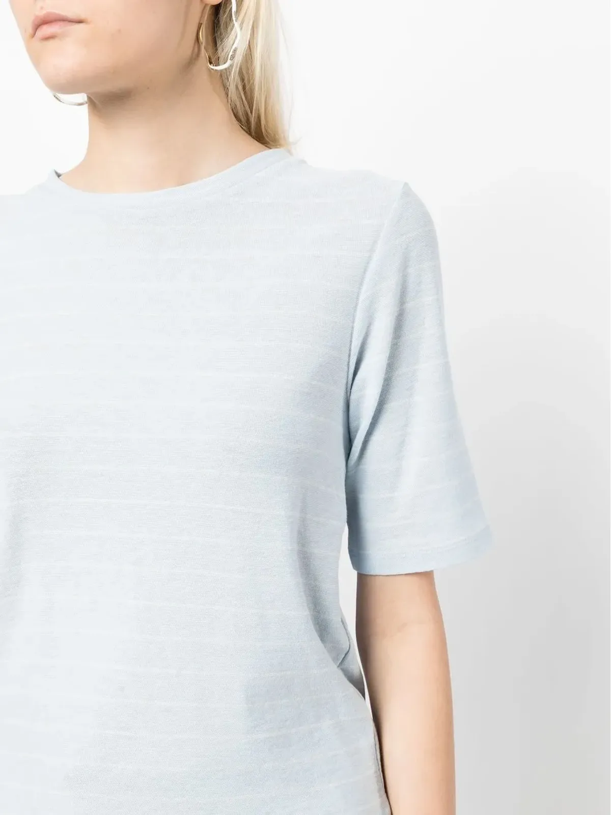 Vince ストライプ柄半袖Tシャツ - 画像5
