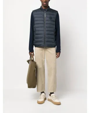 Woolrich ロゴパッチ付きダウン入りジレ - サムネイル2