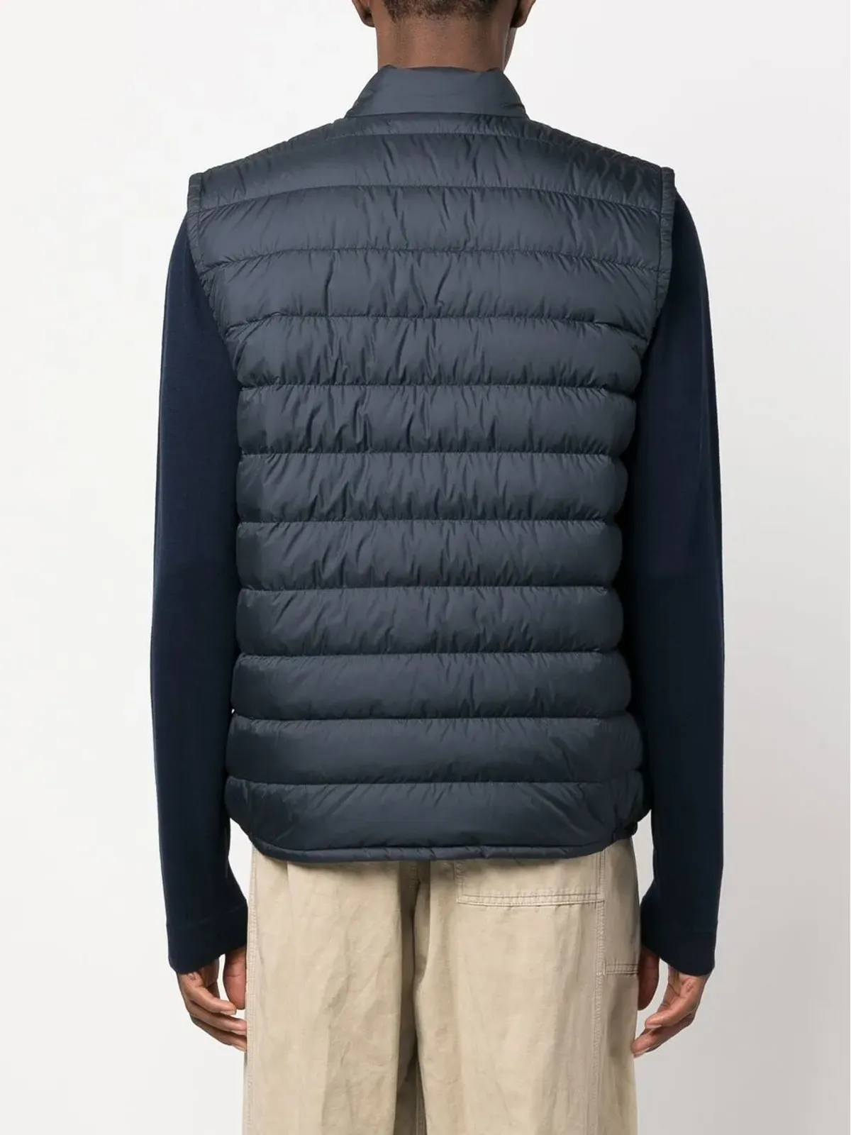 Woolrich ロゴパッチ付きダウン入りジレ - 画像4