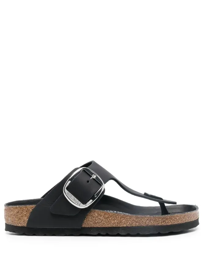 Birkenstock Birkenstock Gizeh レザー・バックル・サンダルの商品画像