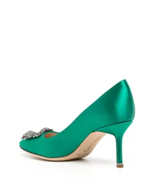 Manolo Blahnik Hangisi エンブリッシュド パンプス - サムネイル3